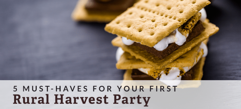 rural harvest party