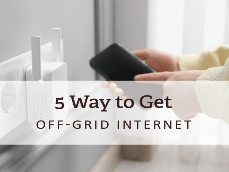 5 Ways to Get OffGrid Internet