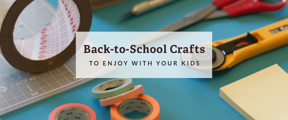 back to school crafts