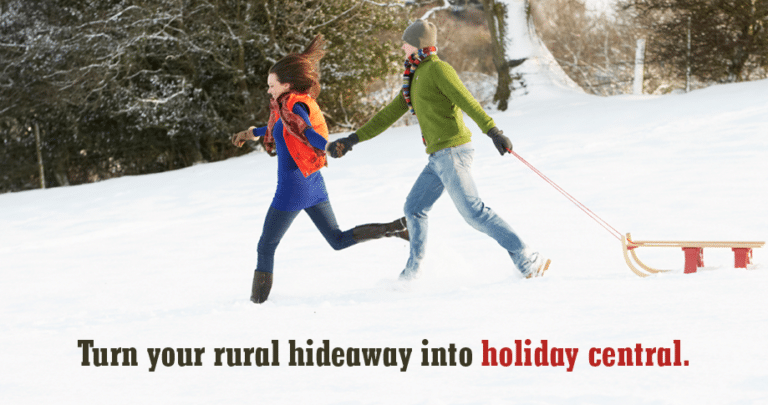rural holiday plans
