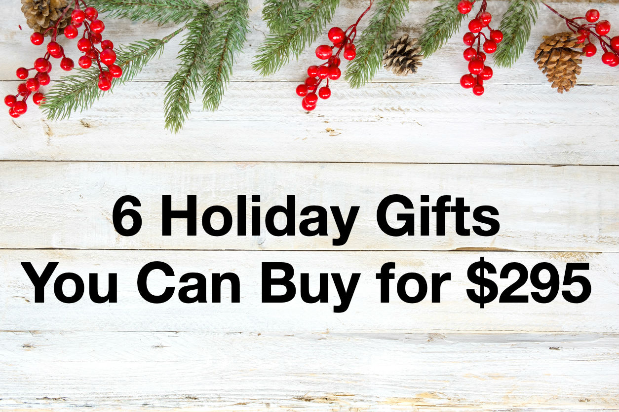 6 Holiday Gifts You Can Buy for $295