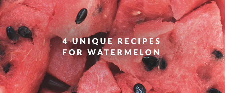 unique recipes for watermelon
