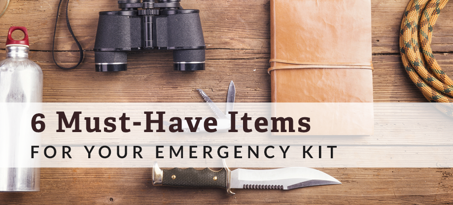 items for emergency kit